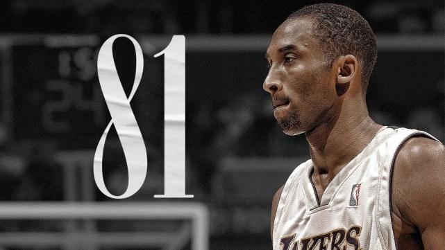 科比81分之夜16周年！瓦妮莎晒两人亲吻照，ESPN重温经典广告