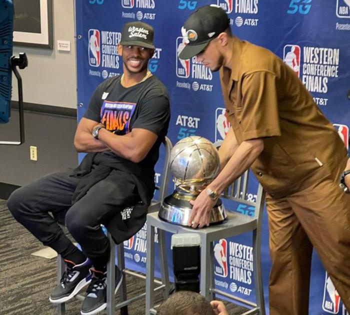 太阳天才让泰伦卢措手不及！携手保罗竞争FMVP，女友在NBA名气大