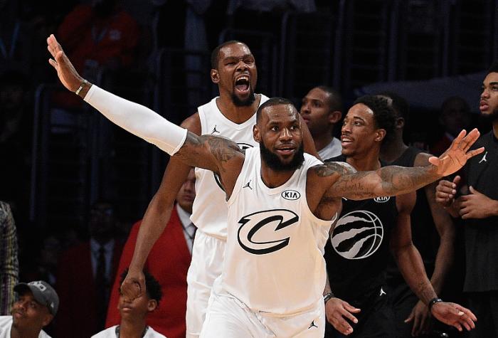 NBA球星分档：詹皇第1档，库里第2档，欧文第5档，威少第8档！