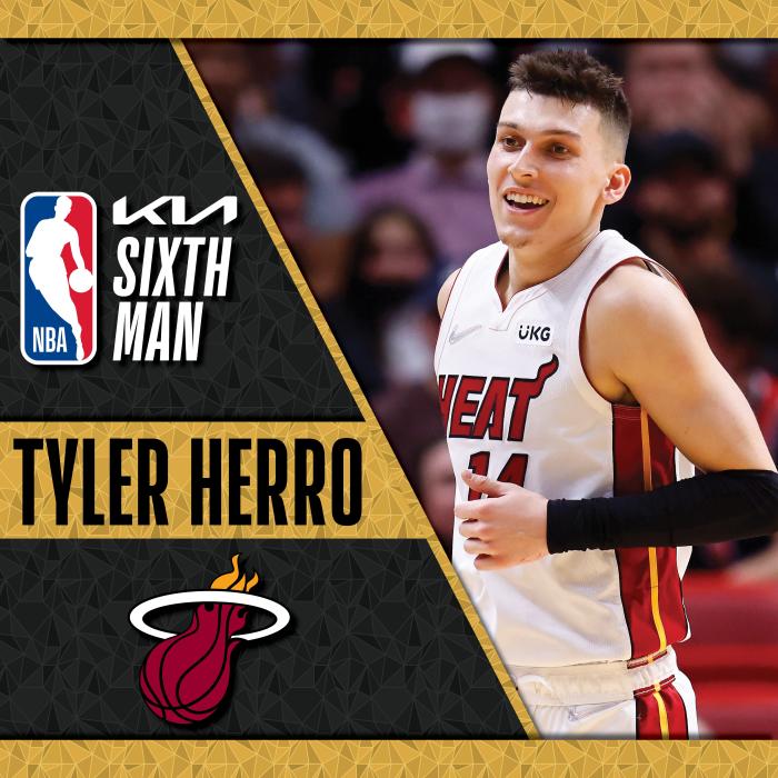 NBA官宣！希罗获最佳第六人成队史首人，票选结果488分碾压对手