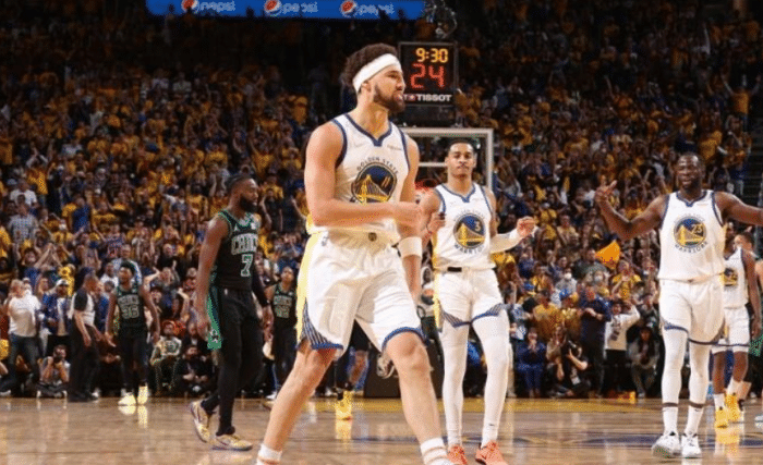 NBA17冠王坏消息！G6恐逼出最强库里：三分命中率52.5%