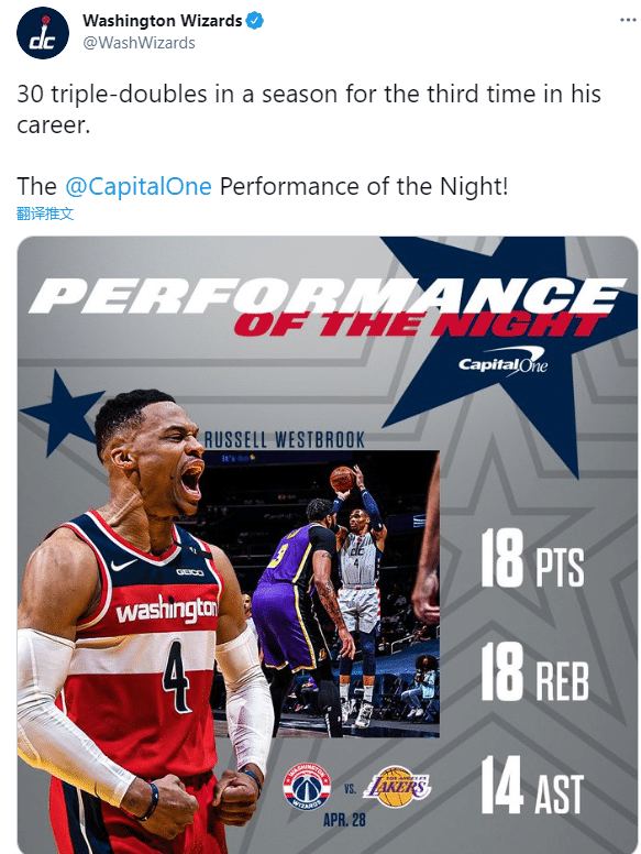 韦少三双引热议！一神迹正式超越大O，成NBA历史三双赢球第一人