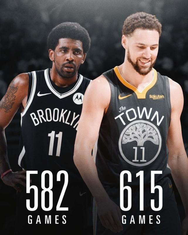 欧文出勤率有多低？同一赛季进NBA，汤普森缺席两年还多打33场