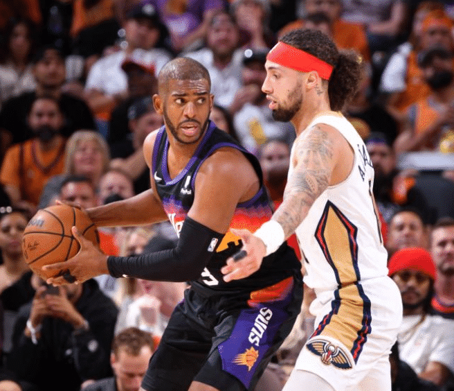 NBA官宣四笔罚单！保罗伸脚踢人1级恶犯，热火队累计被罚5.5万