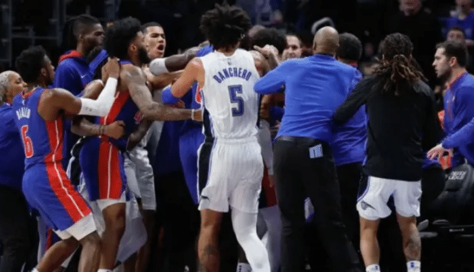 一文详解NBA火爆冲突罚单：两队11人被禁赛 累计损失52.6万美元