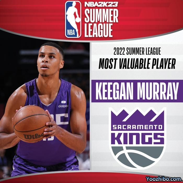 NBA官宣！穆雷夺得夏联MVP并入选最佳一阵 状元榜眼探花均落选