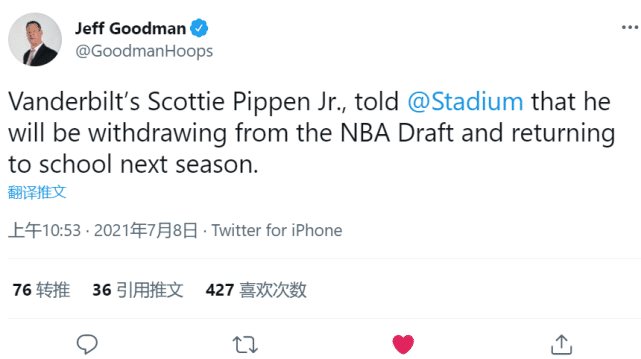 六冠名宿之子退出NBA选秀！场均20+5真不差！今年竞争太激烈