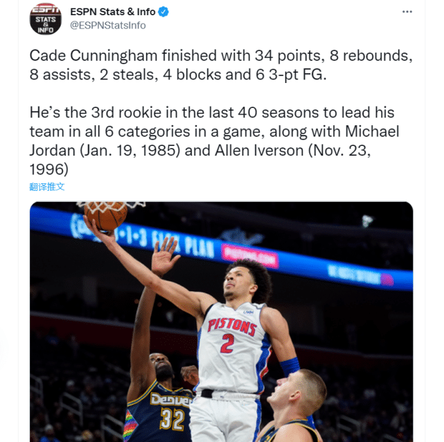 纪录之夜！坎宁安比肩乔丹答案！约基奇神迹历史首人！快船35分逆转