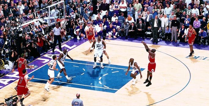 NBA编年史(1997-98):乔丹世纪一投 公牛三连冠